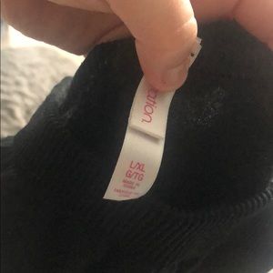 Black fleece lined leggings